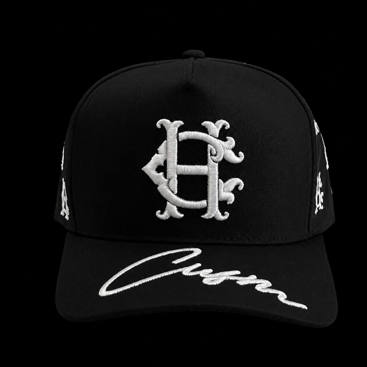 Black and White Mesh Cap CH