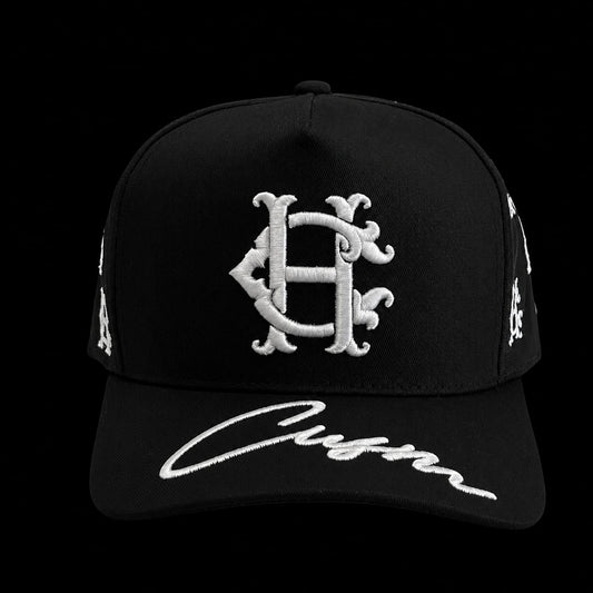 Black and White Mesh Cap CH
